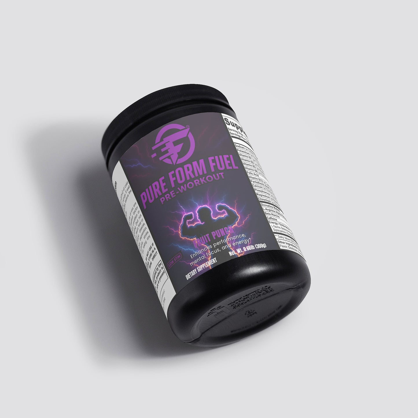 PFF Pre-Workout Powder (Fruit Punch)