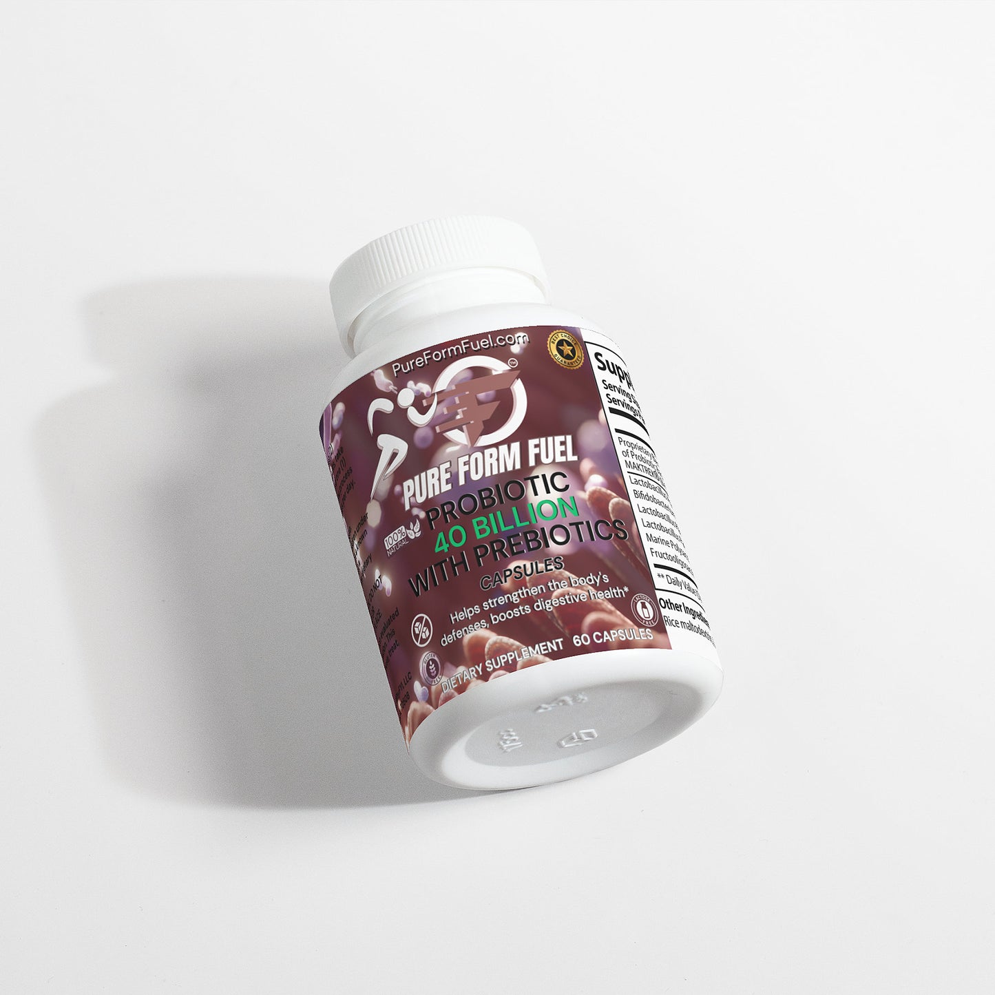 Probiotic 40 Billion with Prebiotics