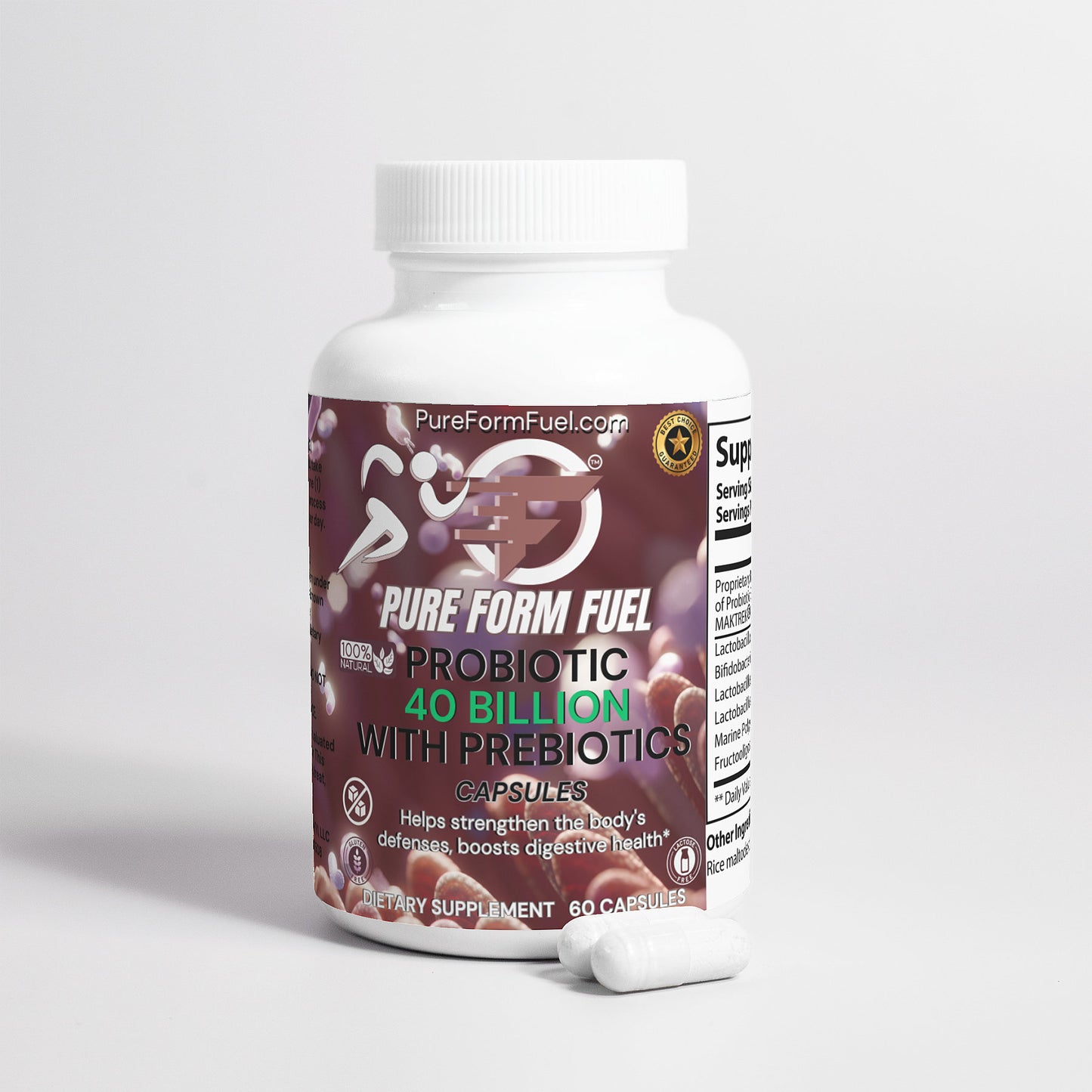 Probiotic 40 Billion with Prebiotics