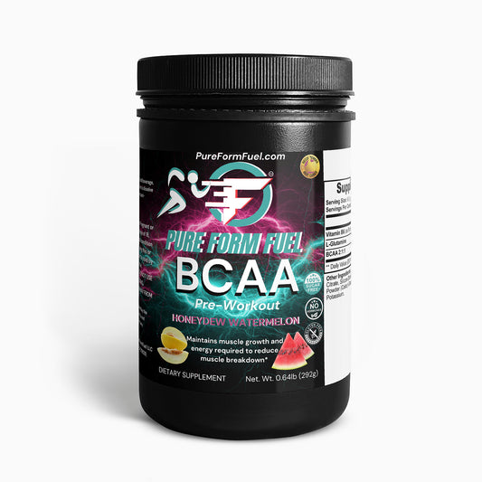 BCAA Pre-Workout Powder (Honeydew/Watermelon)